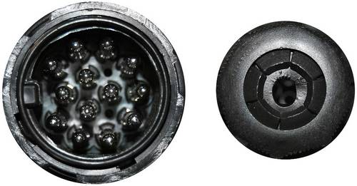 TFA Stecker 88004 Anhänger Stecker [ - Stecker 13polig] Kunststoff