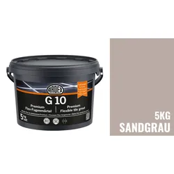 Ardex G10 Fugenmörtel 5 kg Eimer Sandgrau