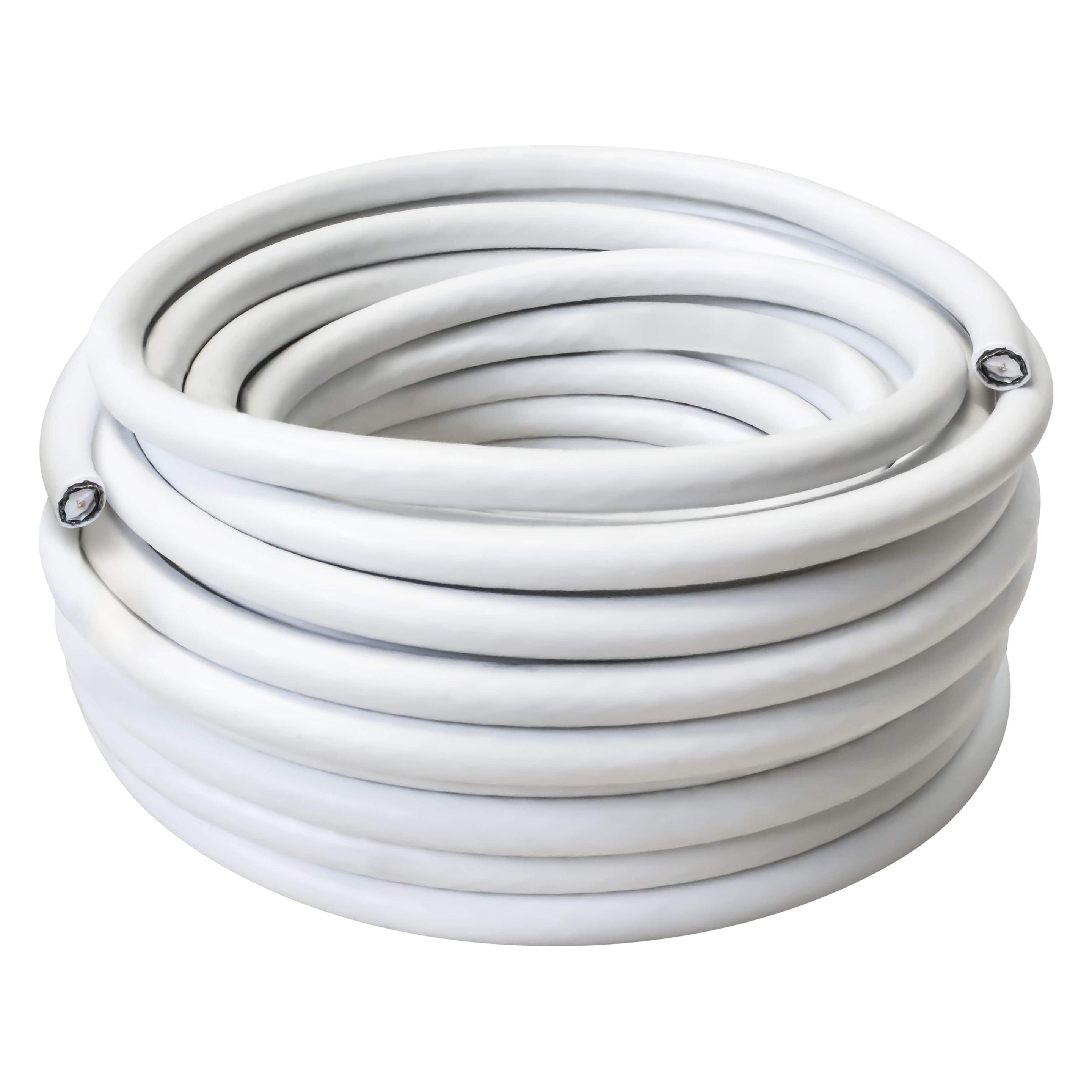 Megasat Quad Shield Koaxkabel (100m) 100093, weiss (110 dB) (100093)