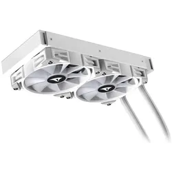 Sharkoon S80 White RGB AIO, CPU Wasserkühler, Weiss