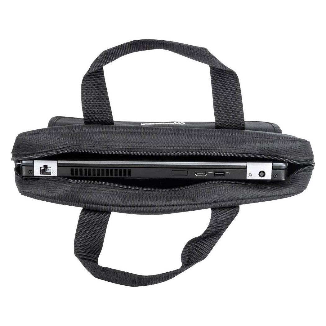 Intracom MANHATTAN London Notebook Briefcase Top Load Fits Most Widescreens Up To 15.4 inch (15.60", Universal) (438889)