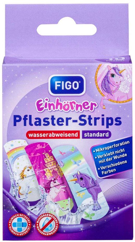 FIGO Kinder-Pflaster Einhörner