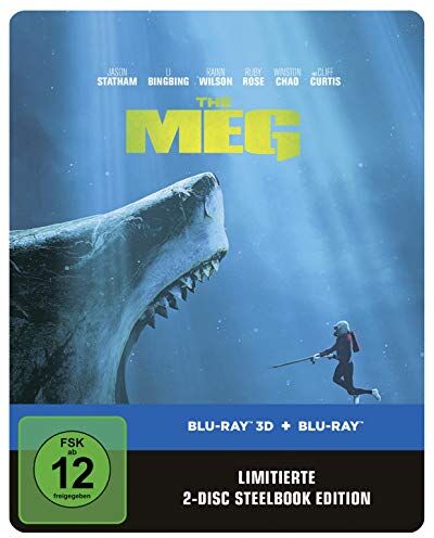 Meg 3D Steelbook (exklusiv bei Amazon.de) [Blu-ray] - Preis vom 11.10.2026 03:10:56 h