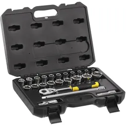 Stanley, Drehmomentschlüssel, Juego de vasos 1/2" - 24 piezas (1/2")