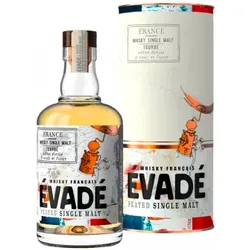 Französischer Whisky - Evadé - Single Malt Tourbé - Etui - 0.7L