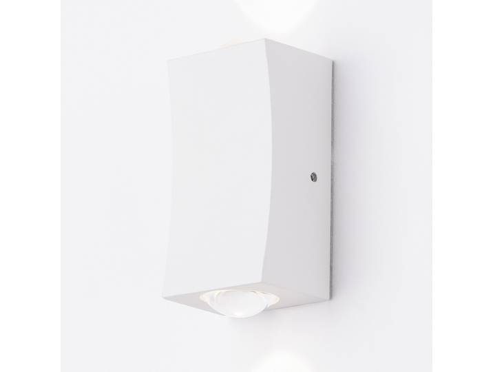 Applique murale Dewei 5 x 9 x 4cm Blanc/Blanc