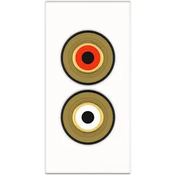 Kindermann Konnect flex 45 click Audio L/R - Halbblende