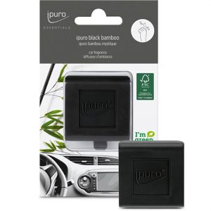 ipuro Autoduft Essentials Car Line, black bamboo, bis zu 3 Monate Duft, für den Lüftungsschlitz