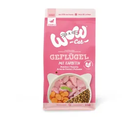 WOW Junior 1 x 2kg Geflügel Katzentrockenfutter