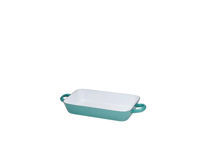 Riess Backblech, Türkis, rechteckig, 18x29 cm, kratzfest, Backen & Backzubehör, Backformen, Backbleche