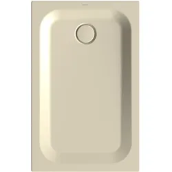 BetteUltra Rechteck-Duschwanne mit BetteGlasur Plus, 1100x700x35mm, 8725-006PLUS, Farbe: Jasmin