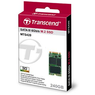 240GB Transcend MTS420S M.2 2242 SATA 6Gb/s 3D-NAND TLC (TS240GMTS420S)