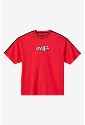 O'Neill s Wave Cult T-Shirt in Lava Red, Size XL