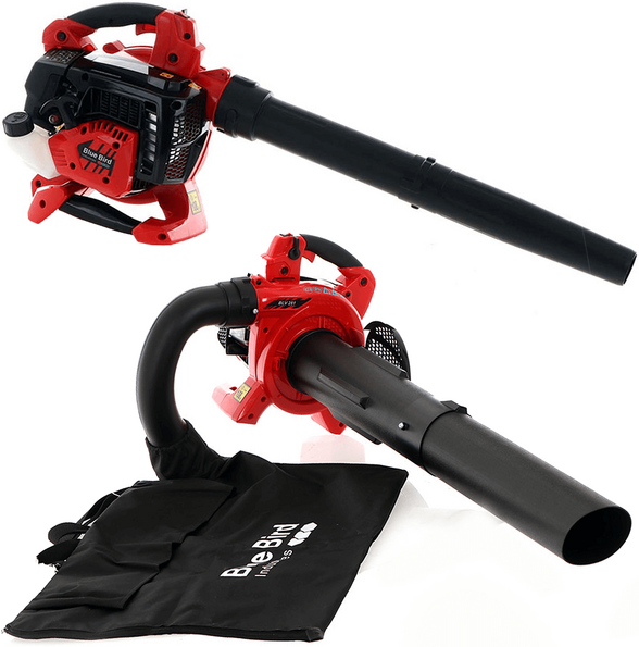 Blue Bird BlueBird BLV 281 - Souffleur aspirateur thermique avec moteur 2 temps - avec sac