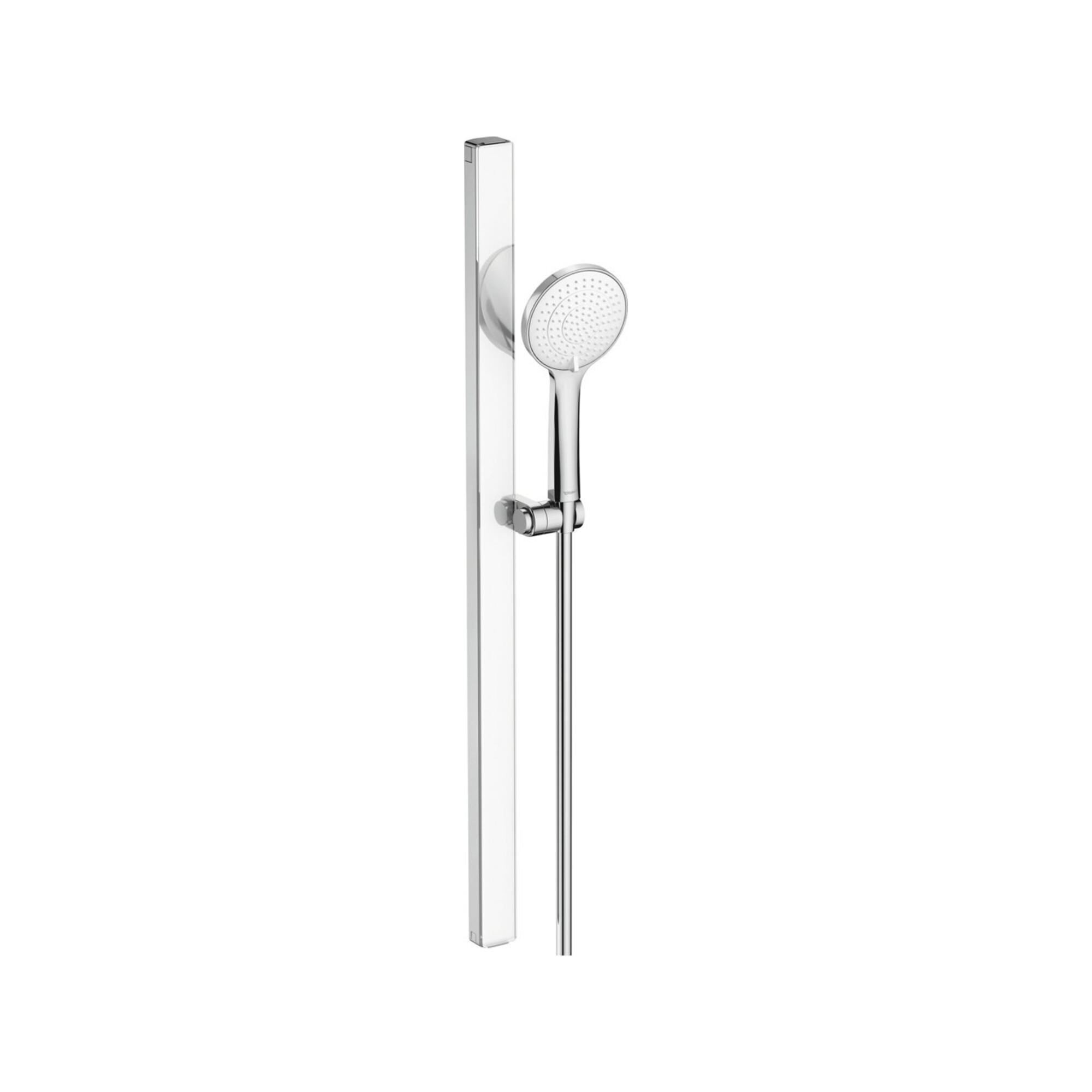 Duravit Brause-Set MinusFlow m HB, Schlauch, Brausestange, chr/we hgl (UV0682004005)