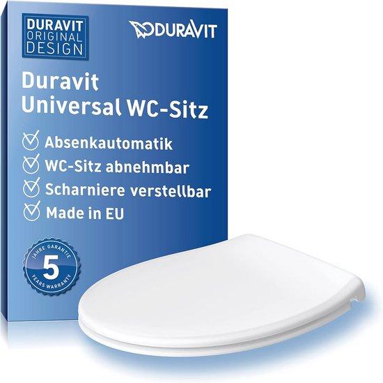 Toilette mit Softclose-Mechanismus Weiß
