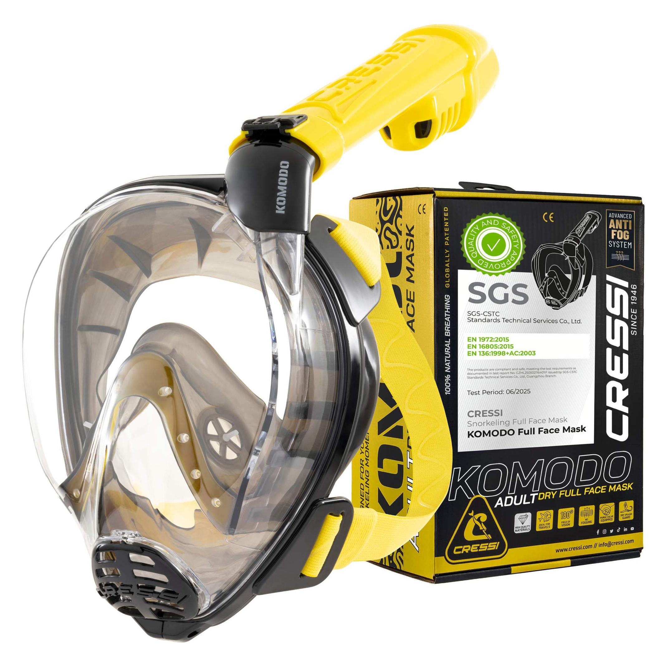Cressi Komodo Schnorchelmaske (XDT125011)