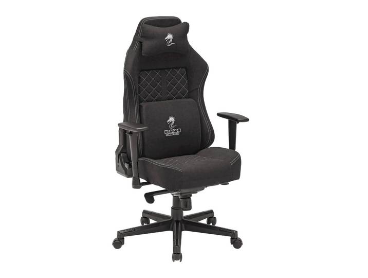 Gamingstuhl Dragon Schwarz/Weiß