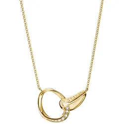 Thomas Sabo KE2378-M01-14-L45V Damen-Kette Together Vergoldet mit Zirkonia