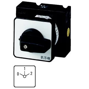 Eaton PowerWare T3-4-8440/E Elektrische omlegschakelaar, 3-polig, zwart
