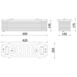 Ladeluftkühler MAHLE CI 699 000P