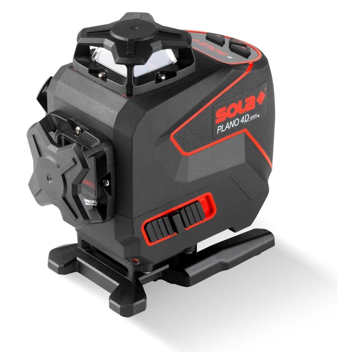 Sola PLANO 4D GREEN 360° Kruislijnlaser set in koffer - Groen - 4x 30m (Kreuzlinienlaser) (71018001)