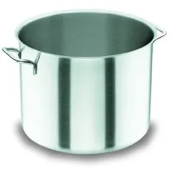 Lacor – 50131 – Chef Classic niedriger Topf mit Deckel, 32 cm, Edelstahl
