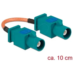 DELOCK 89663 - HF-Kabel, FAKRA Z Stecker > FAKRA Z Stecker, 10cm