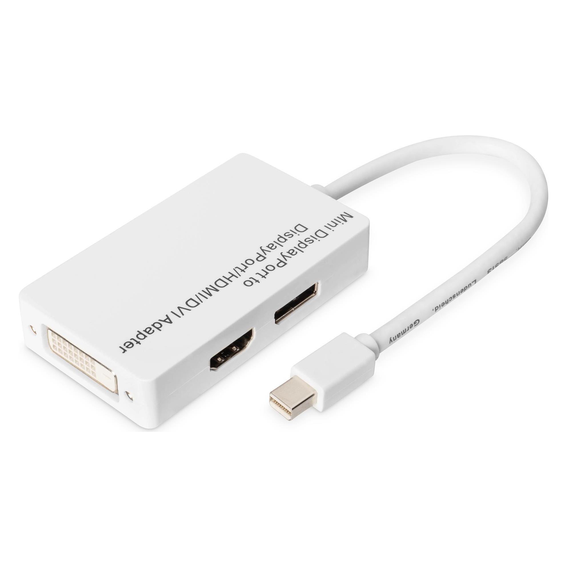 Digitus Mini DisplayPort Adapter,Mini DP-DisplayPort (DisplayPort) (DB-340509-002-W)