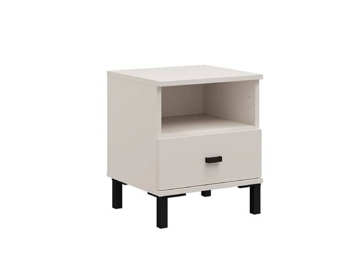 Nachttisch SALAMIS 1 Schublade 38.5x35x45.5cm kaschmir melamin