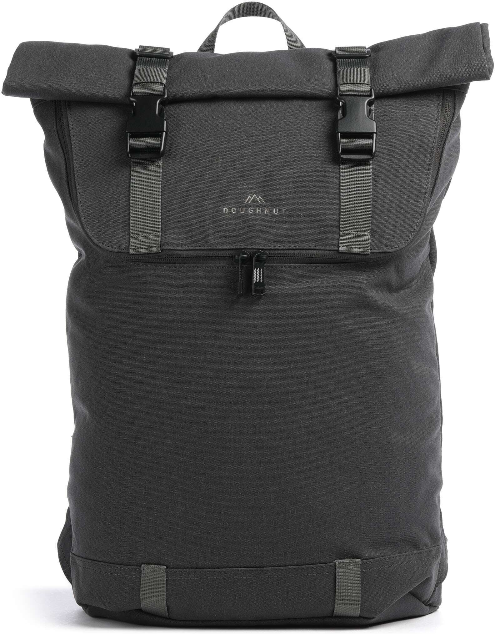 Doughnut Mediative Christopher Rolltop Rucksack, grau