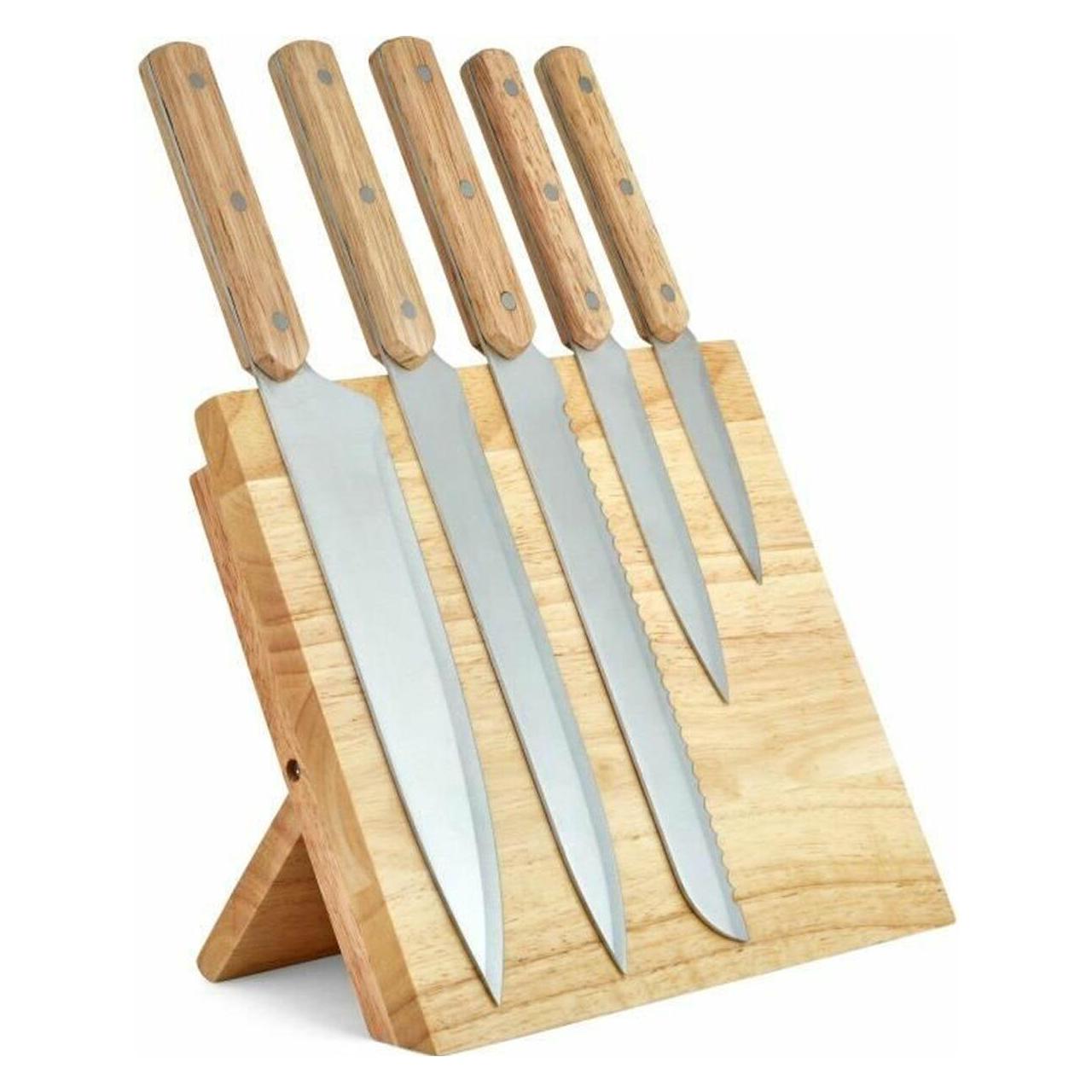 Livoo Set aus 5 Messern und magnetischer Halterung (25196177)