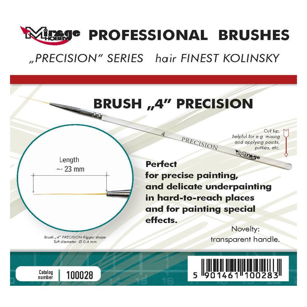 Mirage Hobby Mirage Brush Precision Kolinsky Size 4 (100028)