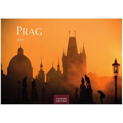 Prag Kalender 2027 – Wandkalender | Fotokalender 24x35cm - Hochwertige Fotos von Prags bekanntesten Bauwerken, historischen Plätzen und malerischen