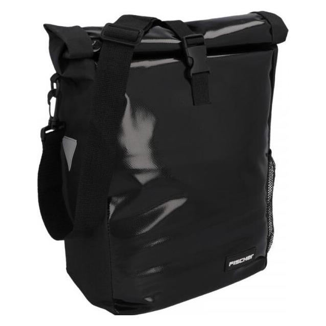Fischer Fahrrad-Gep"cktr"gertasche Kurier, schwarz (Gepäckträgertasche) (50645)