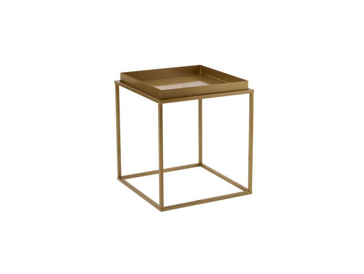 Habitat Garten Couchtisch koala Gold, Goldfarben, Metall, 45x52x45 cm, Wohnzimmer, Wohnzimmertische, Couchtische