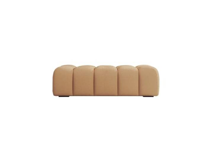Dekorativ Stoff-Bettbank, langes Schlafzimmer, Tatami-Matte, Ankleidezimmer Sofa-Schuhwechselhocker aus Holz(XS)