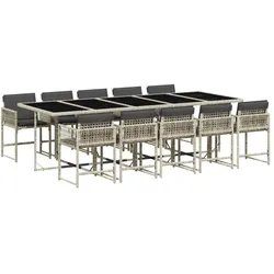 vidaXL, Gartentisch + Balkontisch, Pafonin (Glas) (275 x 106 x 73 cm)