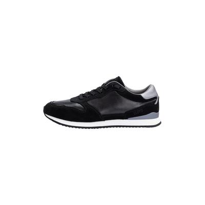 Sneaker LLOYD "SWIFT", Herren, Gr. 7.5, schwarz, Leder, unifarben, Basic, Schuhe Sneaker, mit modernem Design
