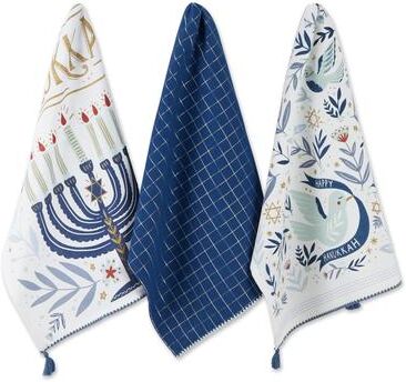 DII Asst Hanukkah Dishtowel (Set Of 3)