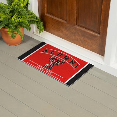 Evergreen 28 in. x 16 in. Texas Tech University Alumni Full Color PVC Door Mat