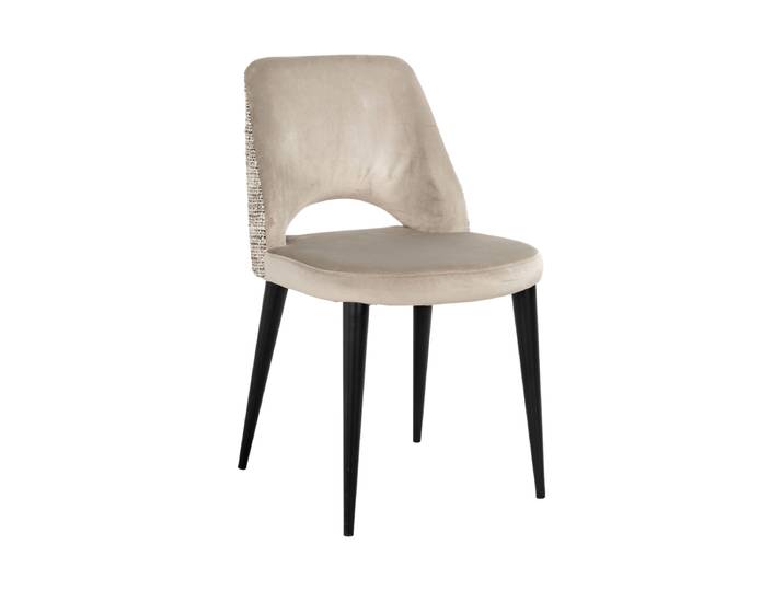 Hochwertiger Design Esszimmerstuhl „Tabitha“ Trendy Nature/Beige Richmond Interiors