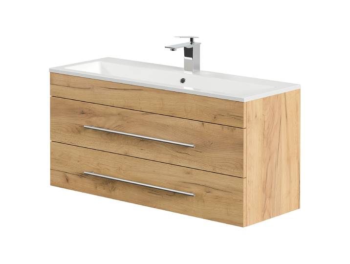 Meuble vasque Portus 100cm Bois/Imitation chêne