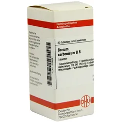 Barium Carbonicum D 6 Tabletten 80 St