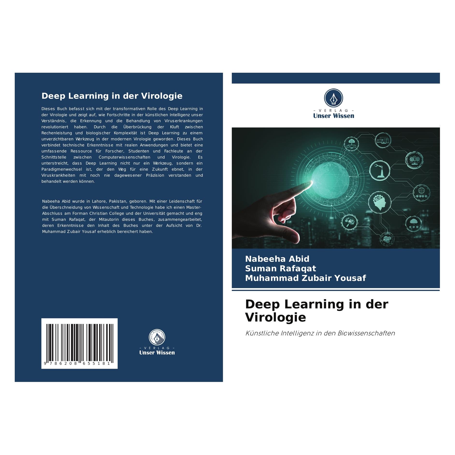 Bod Deep Learning in der Virologie (Deutsch, Softcover, Muhammad Zubair Yousaf, Nabeeha Abid, Suman Rafaqat) (57207844)