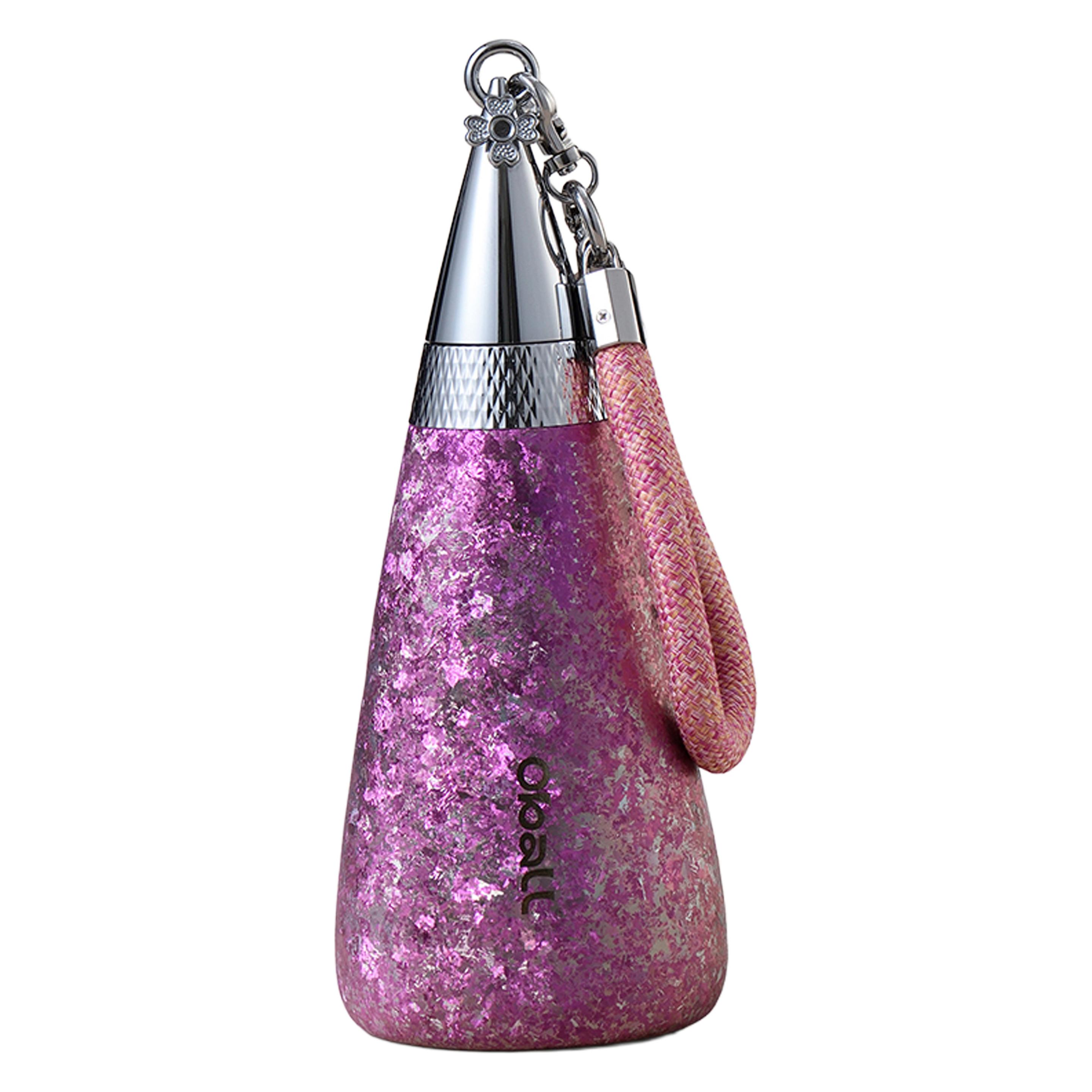 Oball Iconic Titanium Bottle 350 ml, Pink (0.35 l) (61000031)