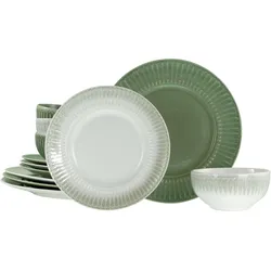 CreaTable, Geschirrset, Celadon (12 Stk.)