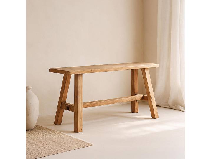 Banc en bois massif naturel - Aska