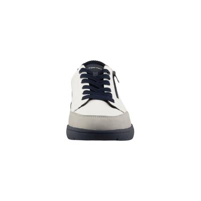 Sneaker TOM TAILOR "Tom Tailor Sneaker Low", Herren, Gr. 41, weiß, Polyurethan, Schuhe Sneaker