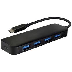 VALUE USB 3.2 Gen 1 Hub, 4fach, Typ C Anschlusskabel 14.99.5039